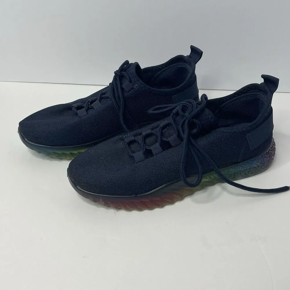 Wanted Affinity Navy w/ Rainbow Rubber Sole Women's Shoe Size 6